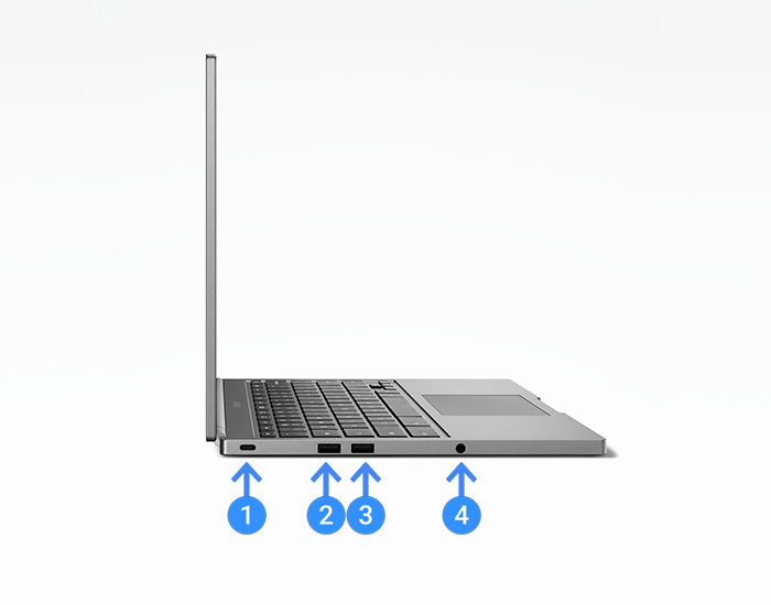 Chromebook left side