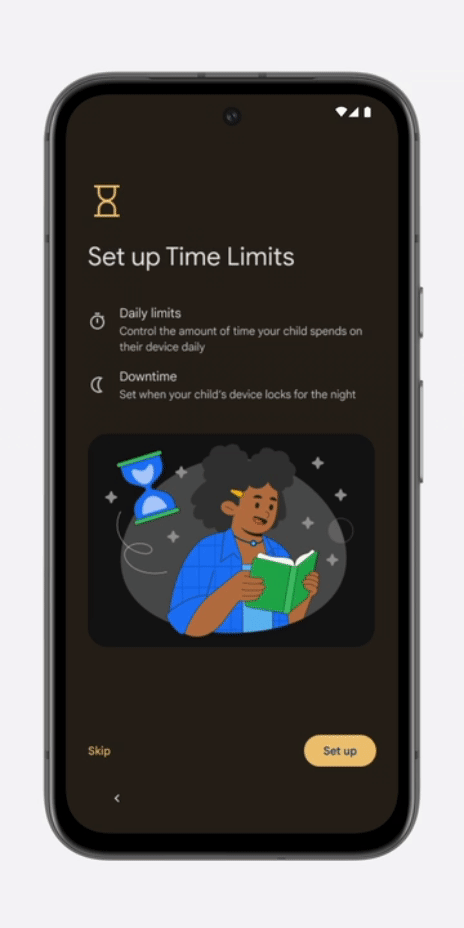 Set up a child account on a Pixel phone Step 6