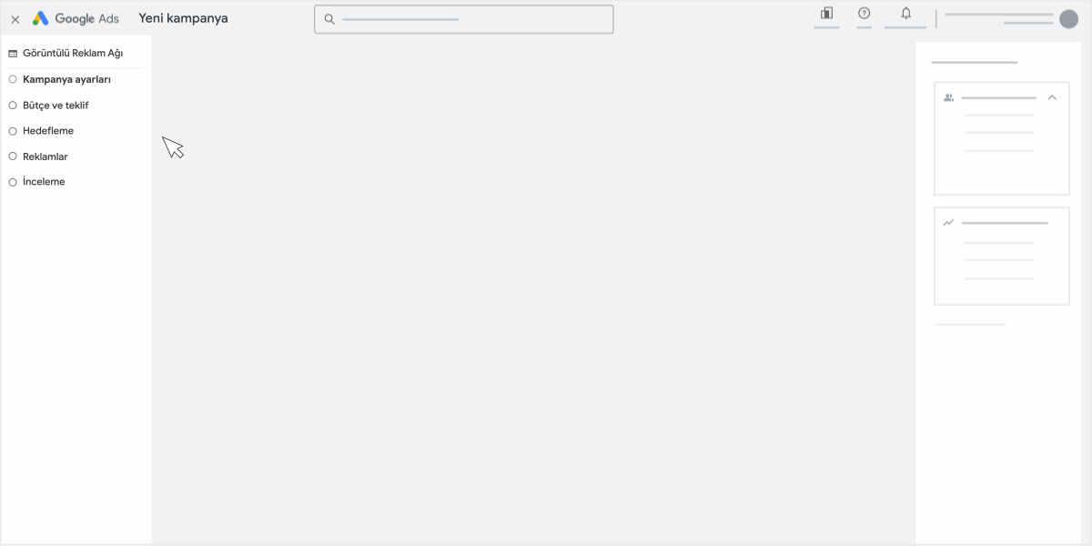 Kampanyanızı açık ve net yönlendirmelerle oluşturun