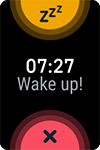 Wake up alarm