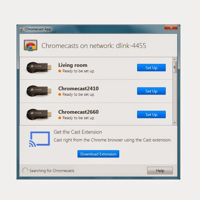 chromecast extension download pc