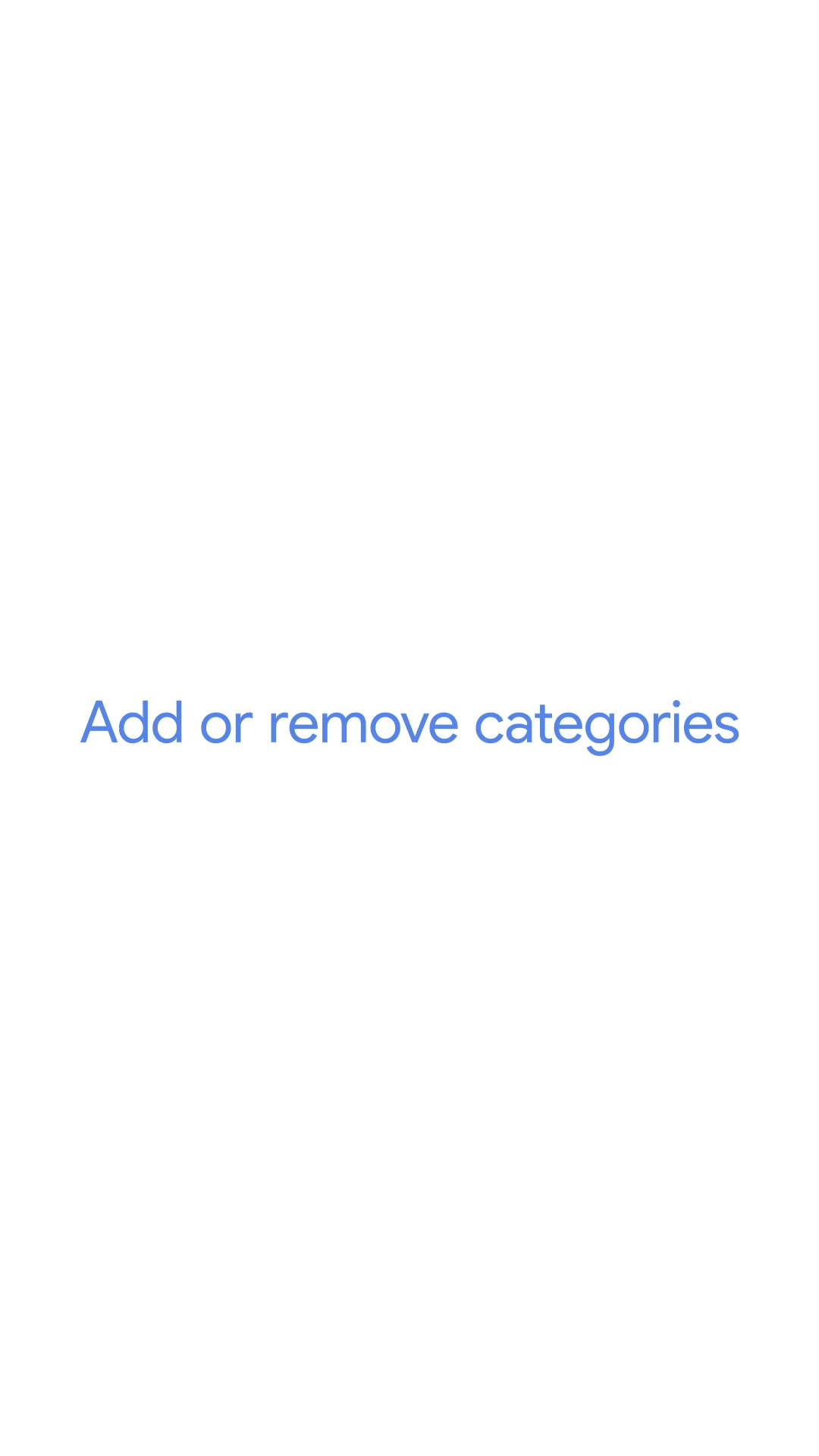 Add or remove inbox categories & tabs in Gmail - Android - Gmail Help