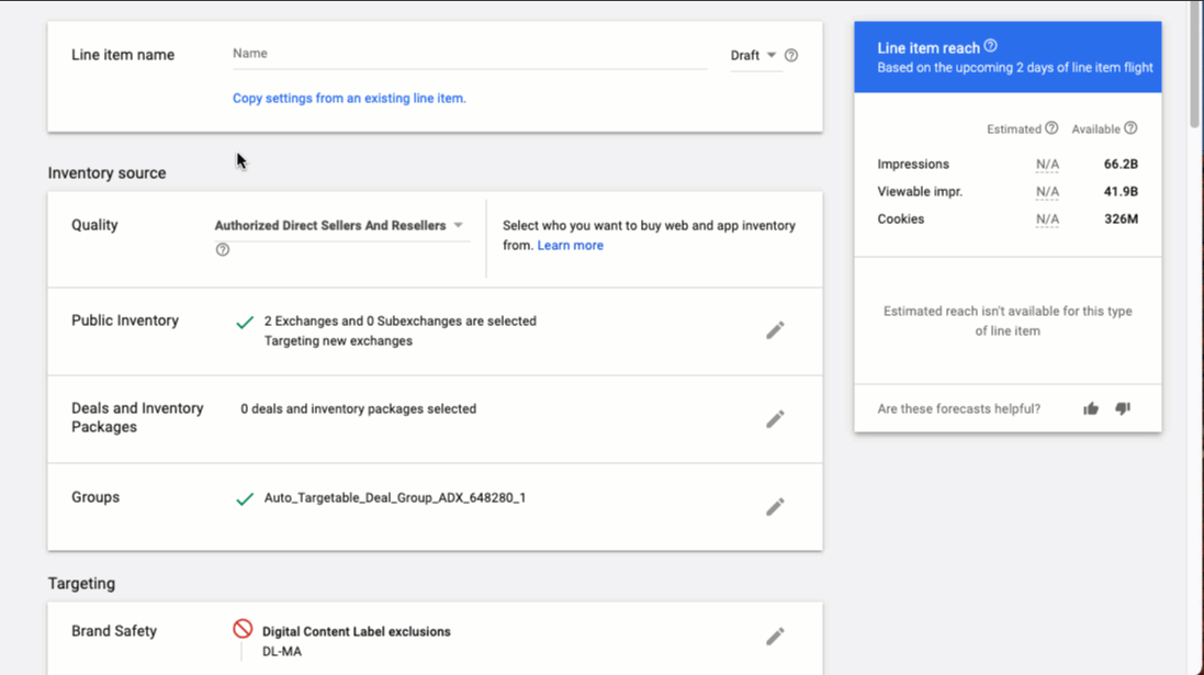 Use Category targeting gif