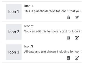 Displays the results of the TEX_ICON() function as a square image.