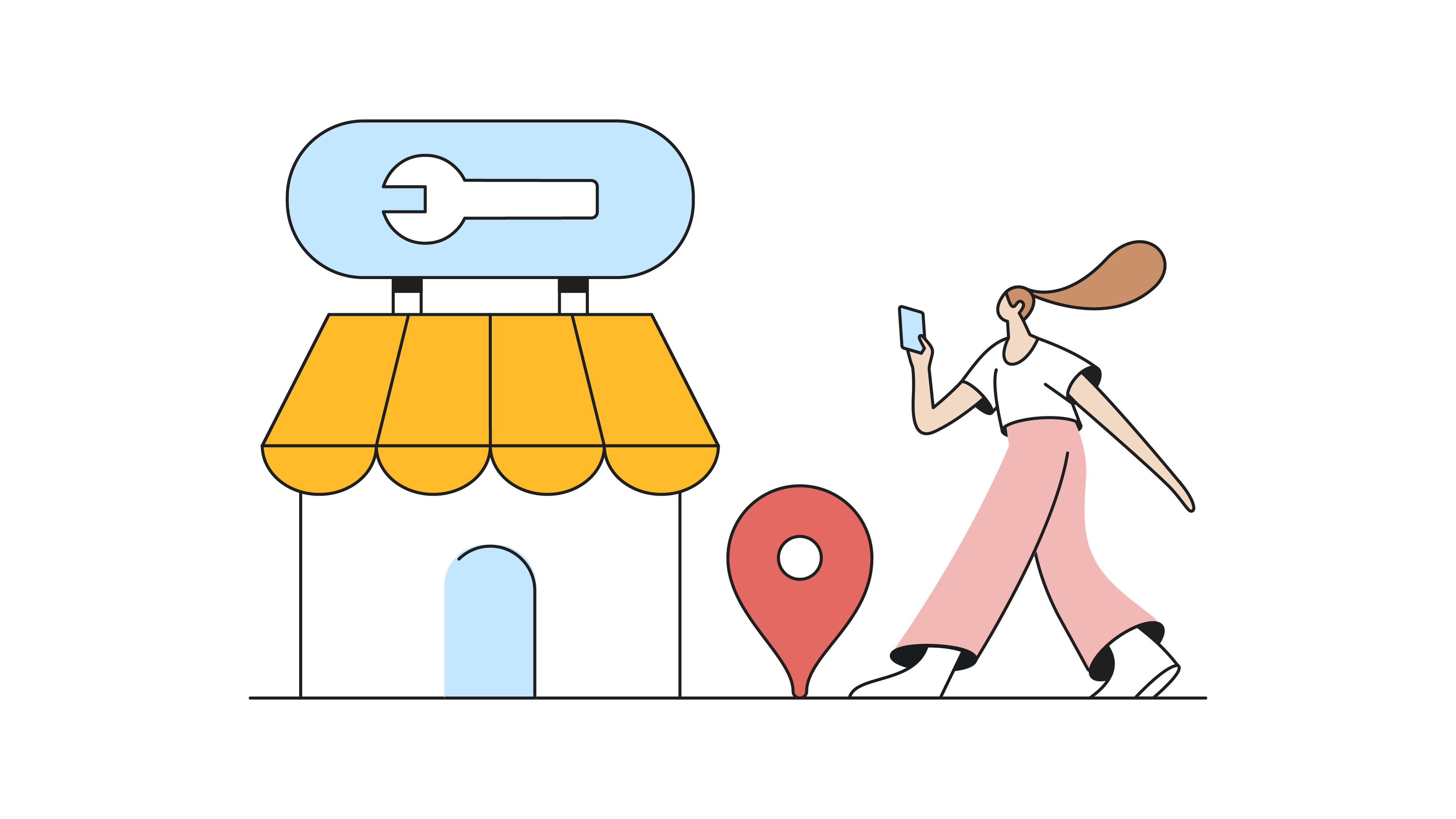 Take your device for walk-in repair