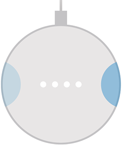 tryckdiagram för google home mini