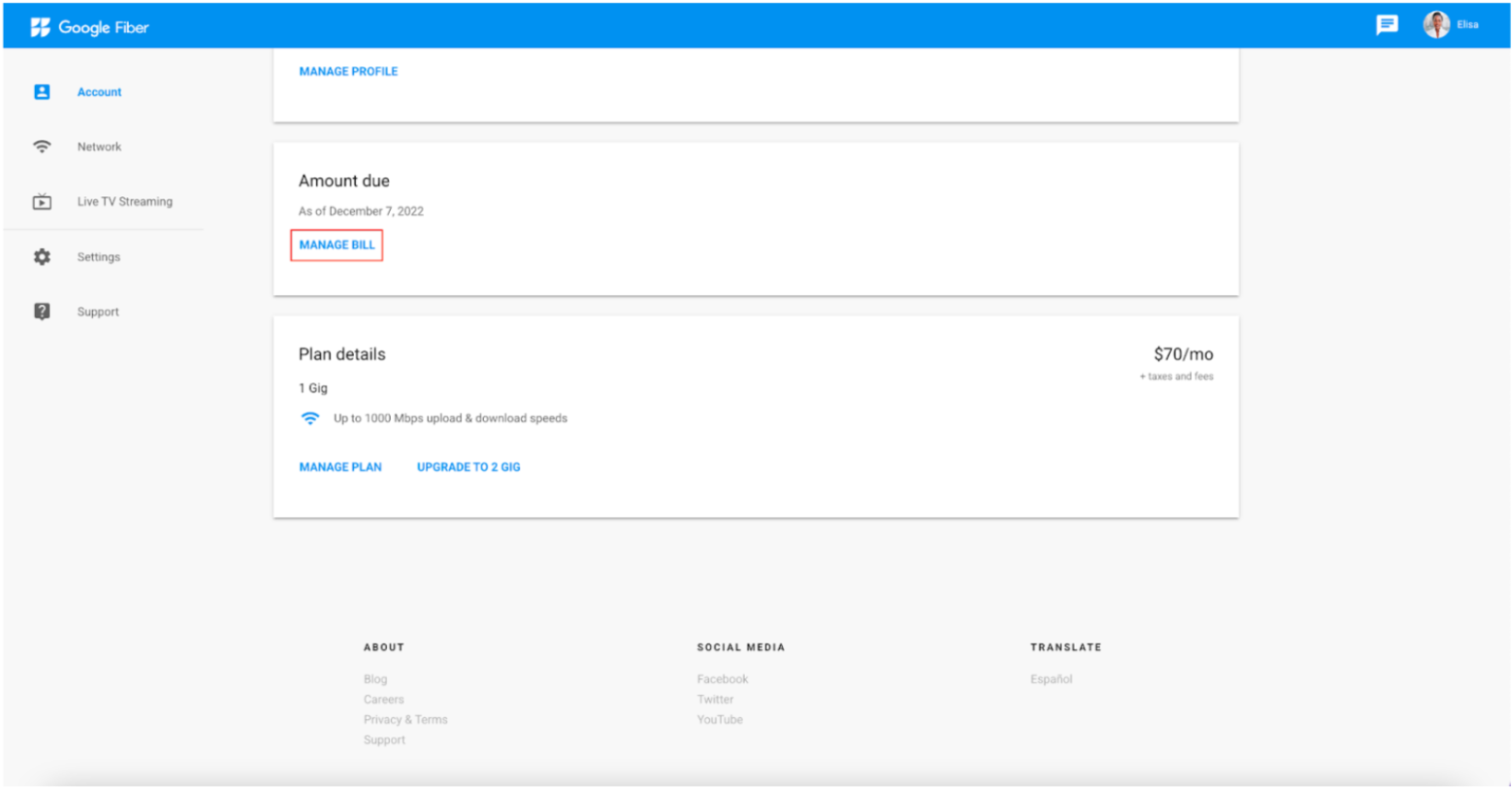 Add a backup payment method Google Fiber Help