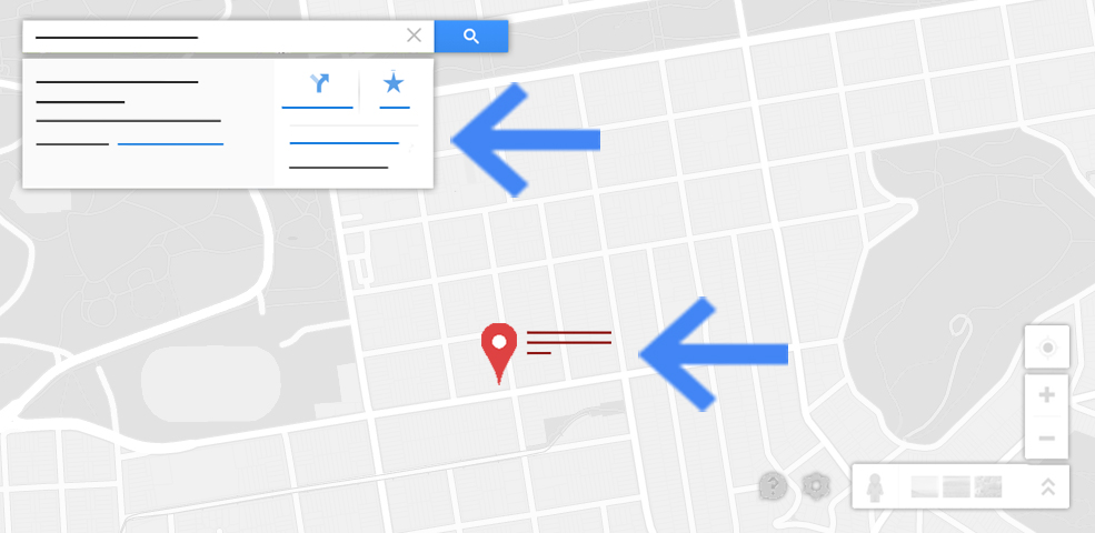 Change the size of the map and text - Google Maps Help