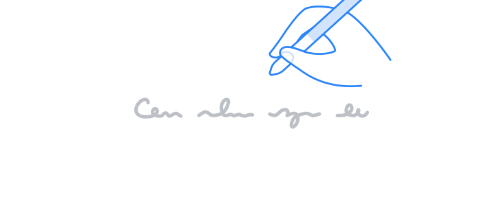 Ilustración de seleccionar y mover el texto de una nota