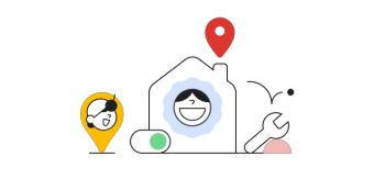 Setup location sharing