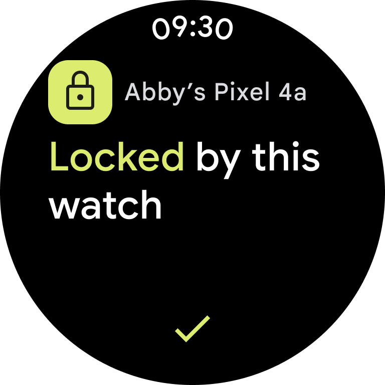 Unlock Pixel phone with Google Pixel Watch - Google Pixel Watch Help