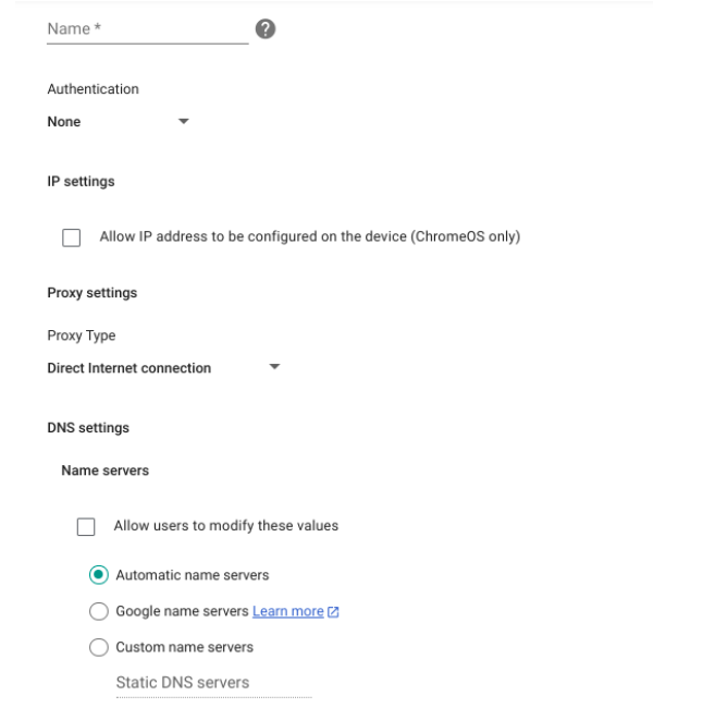 Ethernet ip addr