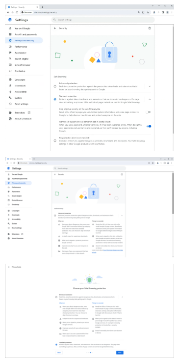 clearer safe browsing