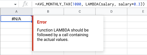 C lambda function