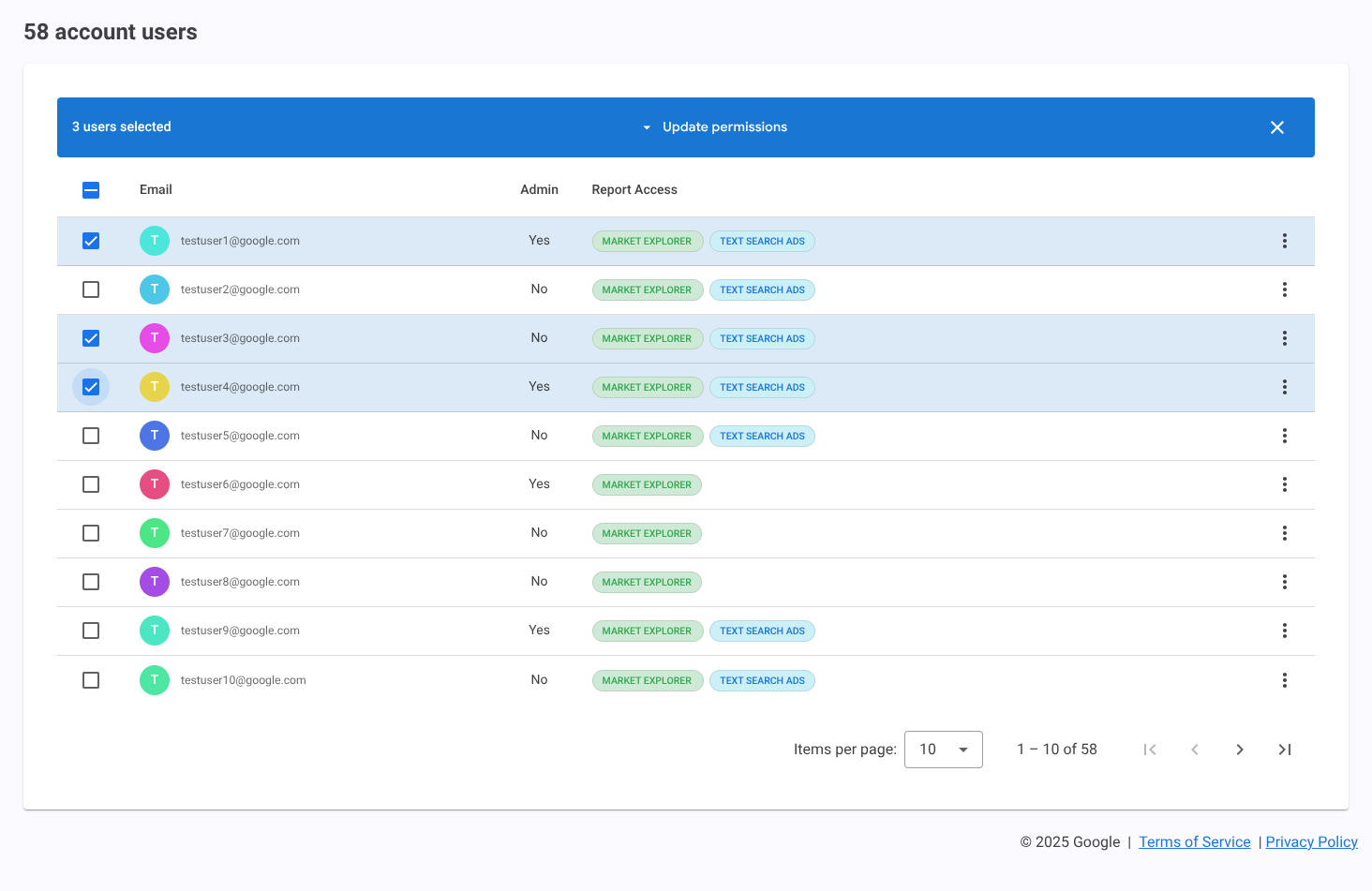 Managing Users in your TAC account - Travel Analytics Center Help