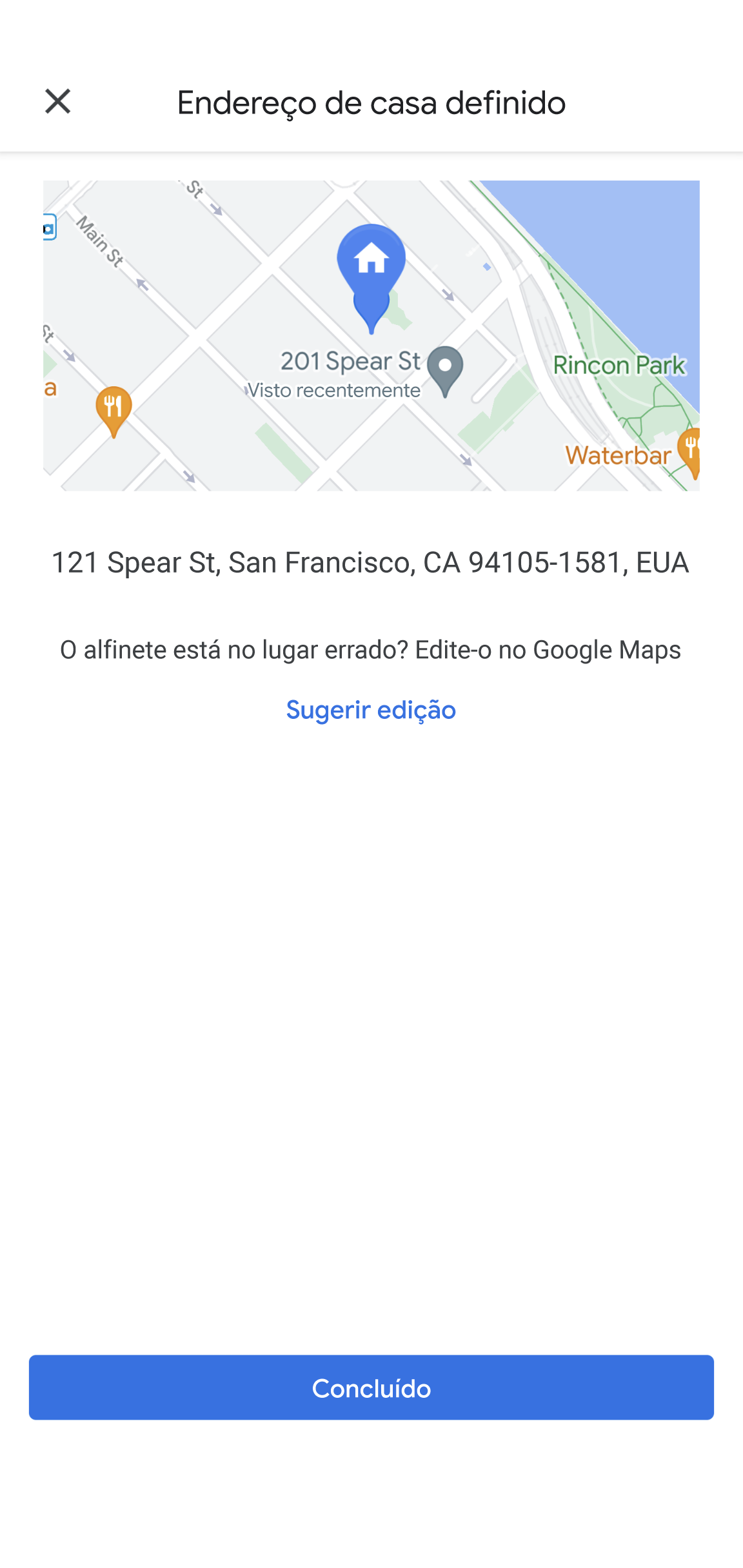 O MARCADOR DO ENDEREÇO DA MINHA FOI PARAR ATRÁS DA MINHA CASA - Comunidade  Google Maps