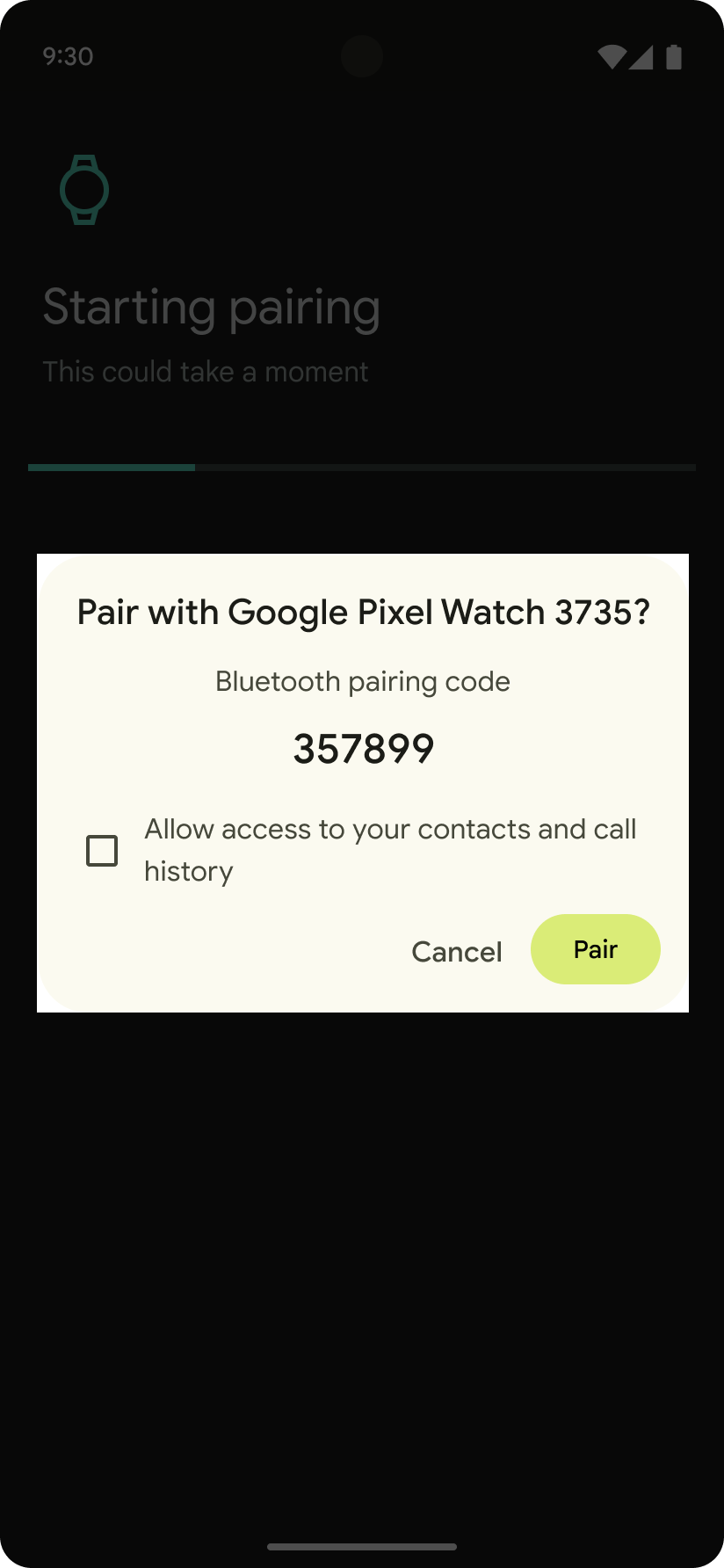 設定Google Pixel Watch - Google Pixel Watch說明