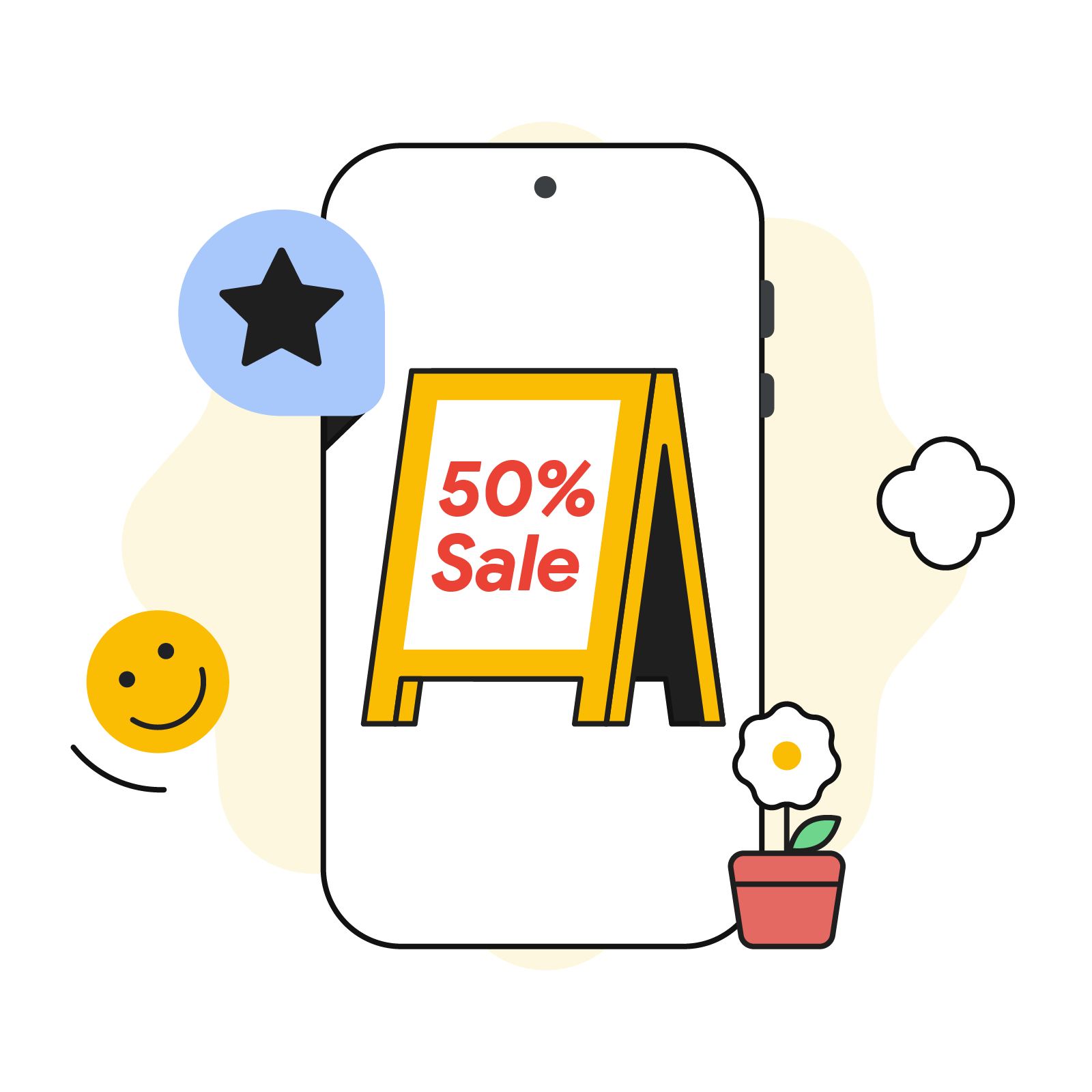 Create posts to share updates, offers, or events