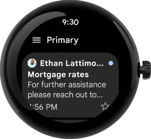 Gmail android store wear