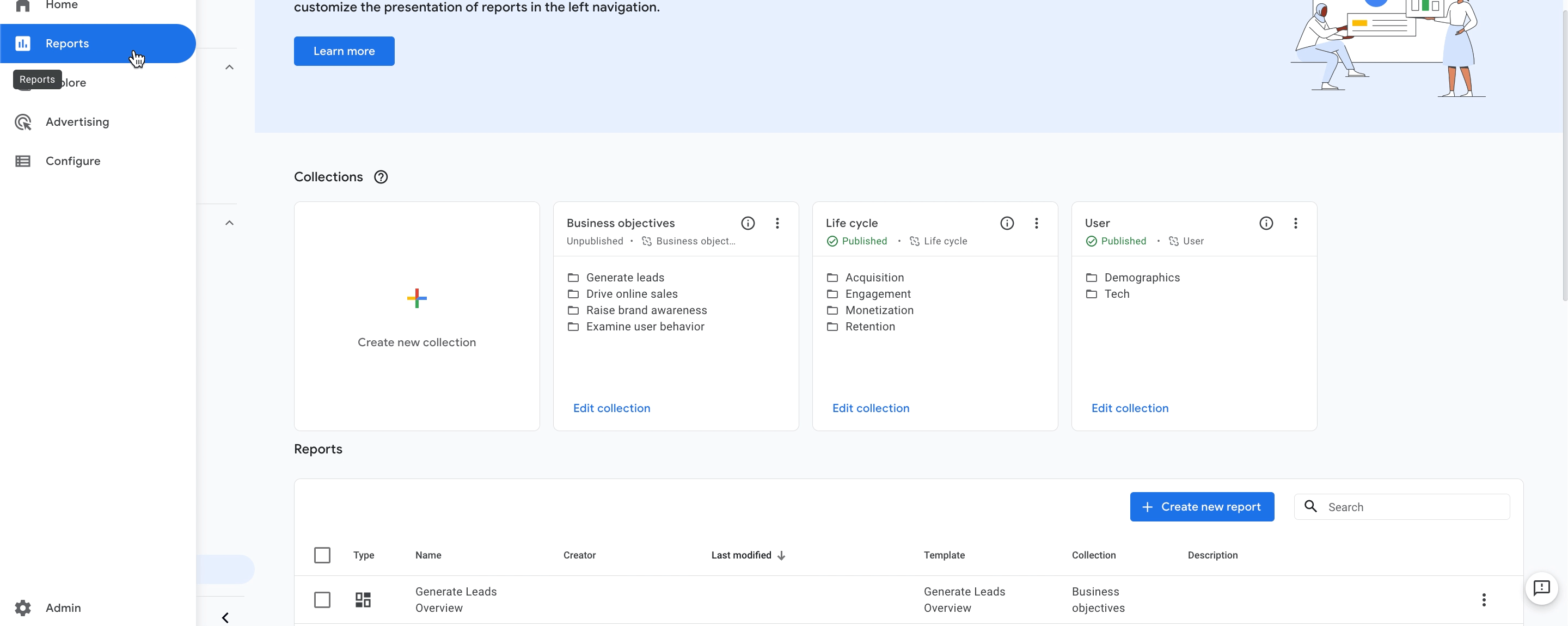 GA4] Collection - Analytics Help