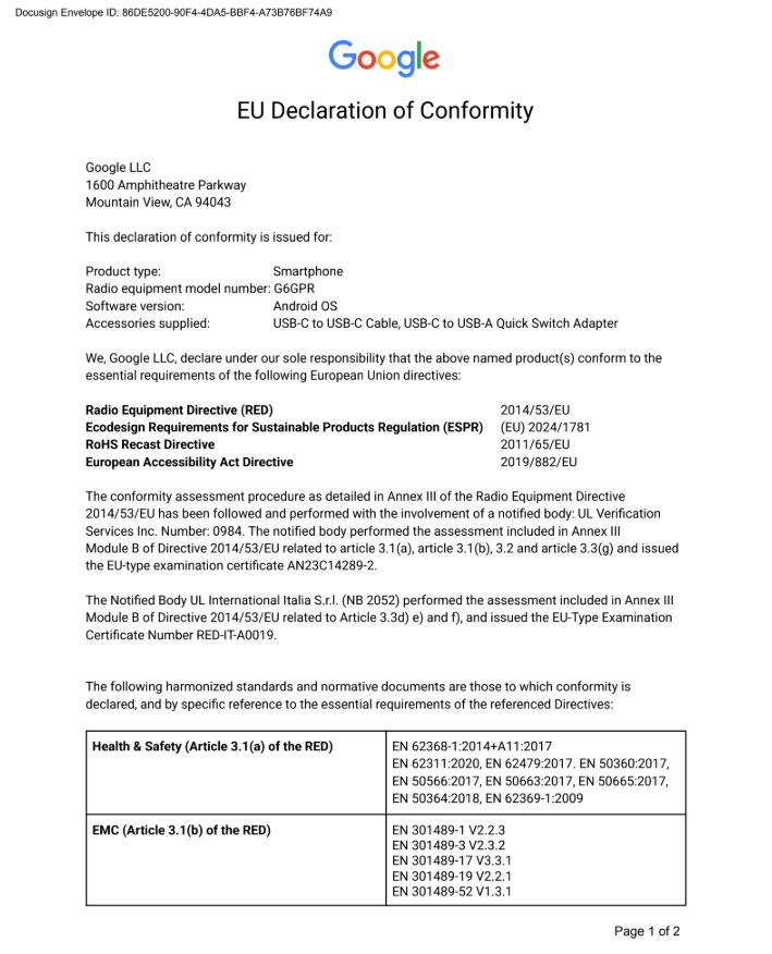 DoC Pixel 8a EU G6GPR (en v2) p1
