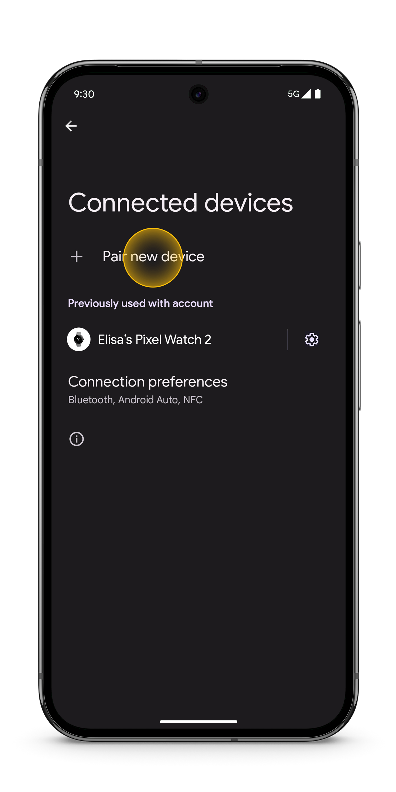 Connect a Bluetooth device - Pixel Phone Help