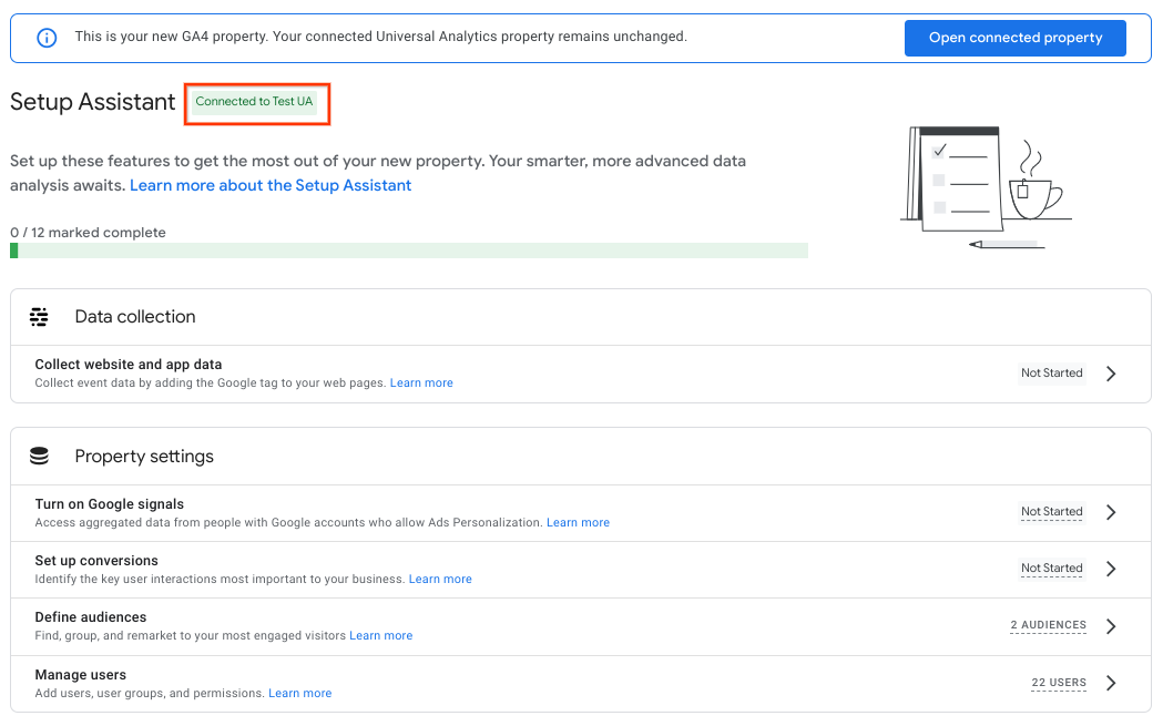 UA→GA4] How to tell if your GA4 property is connected to a