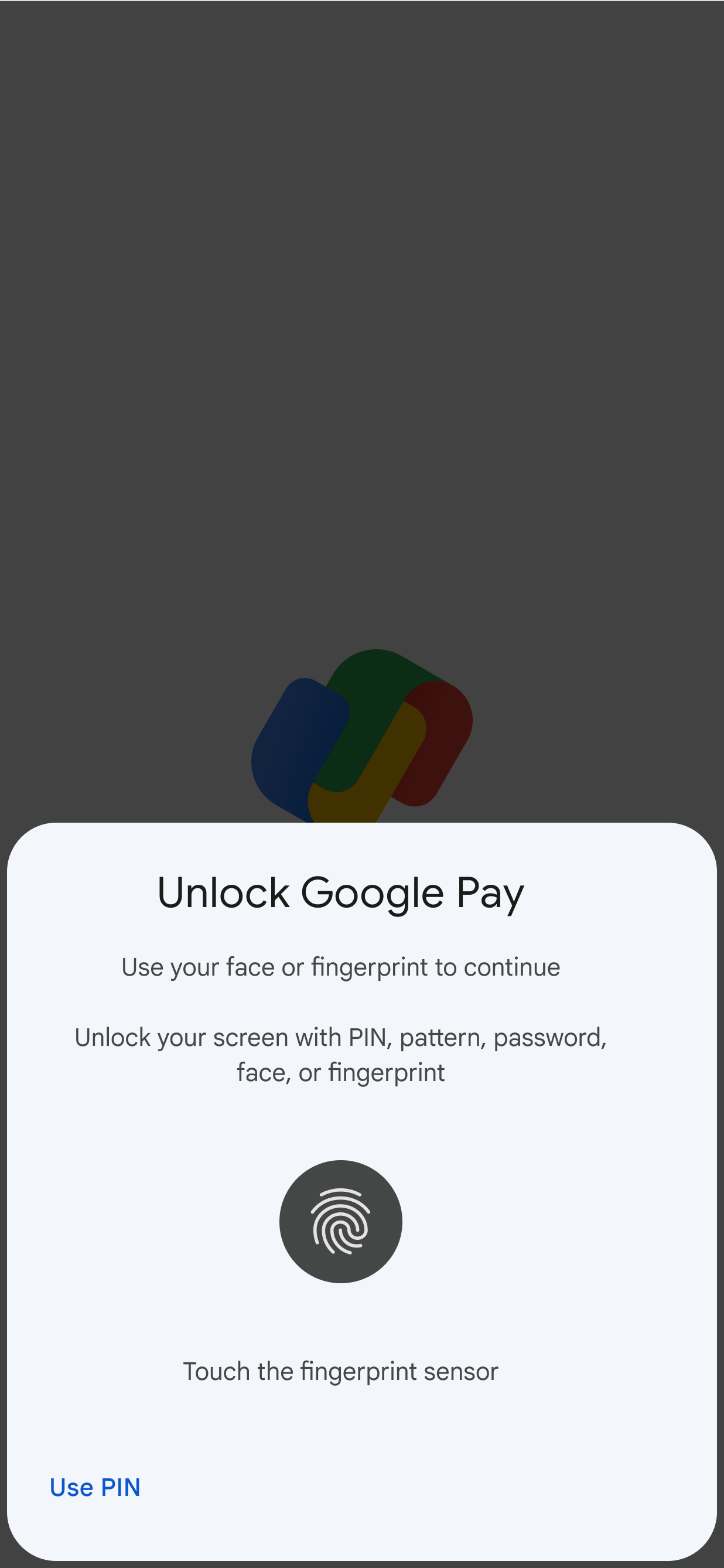 Unlock the screen with app lock