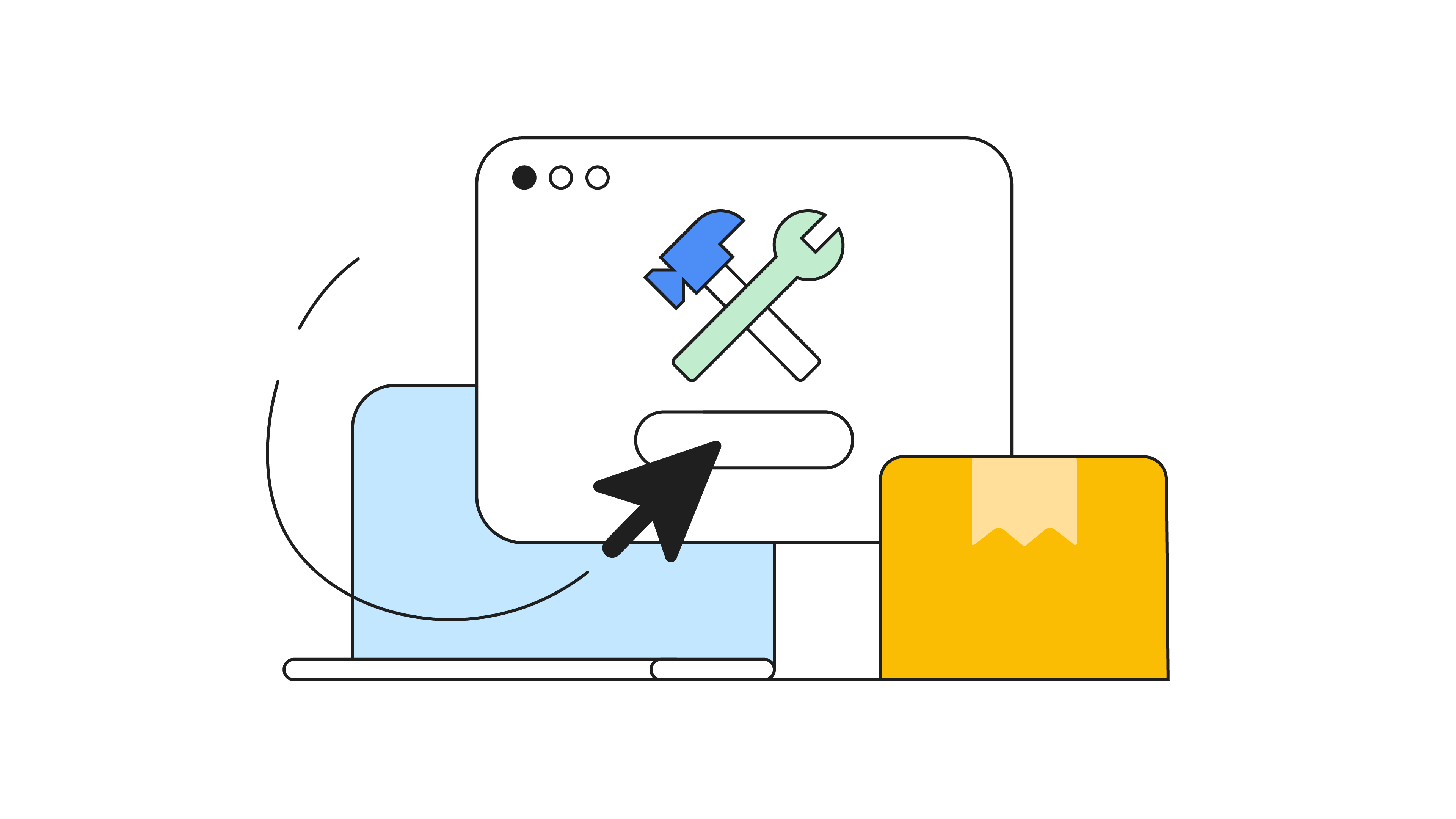 Get ready to start a repair