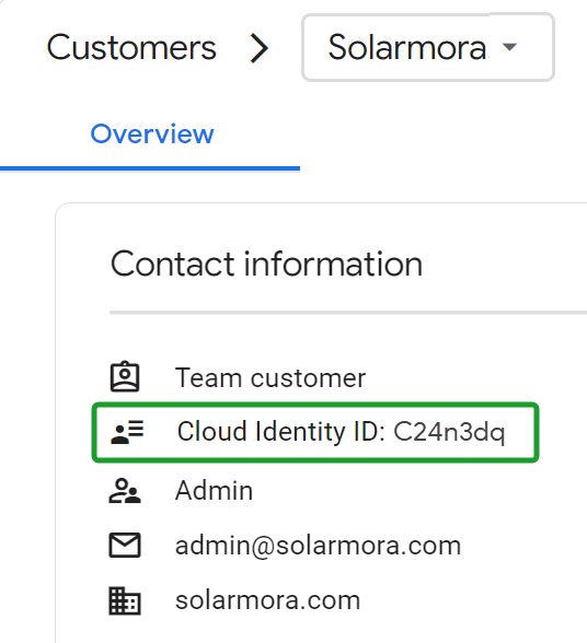 Add a Google Workspace customer - Partner Sales Console Help