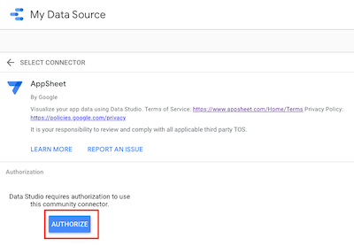 Visualize Your App Data Using Data Studio Appsheet Help