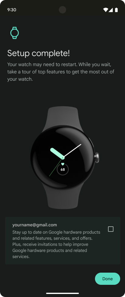 Google Pixel Watch をセットアップする - Google Pixel Watch ヘルプ