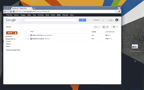 Uploading Files and Folders on the Google Drive