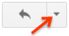 Reply drop-down arrow