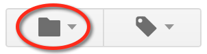 Gmail Move to icon