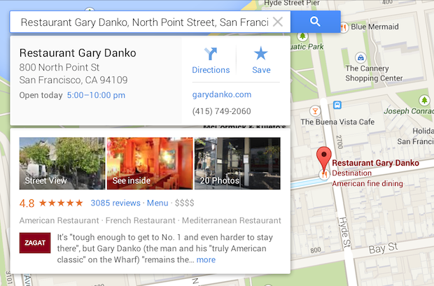 google map listing service