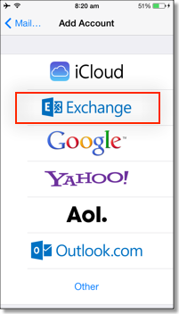 Google Apps Exchange Iphone