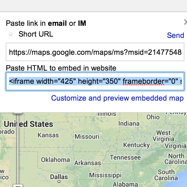 Embed a map - Google Maps Help