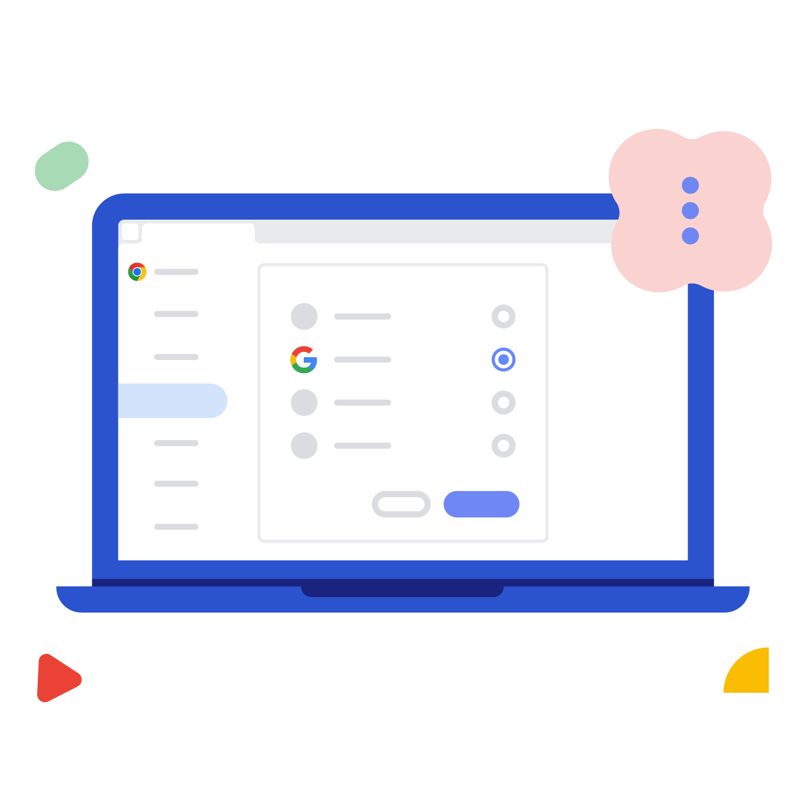 Set your default search engine