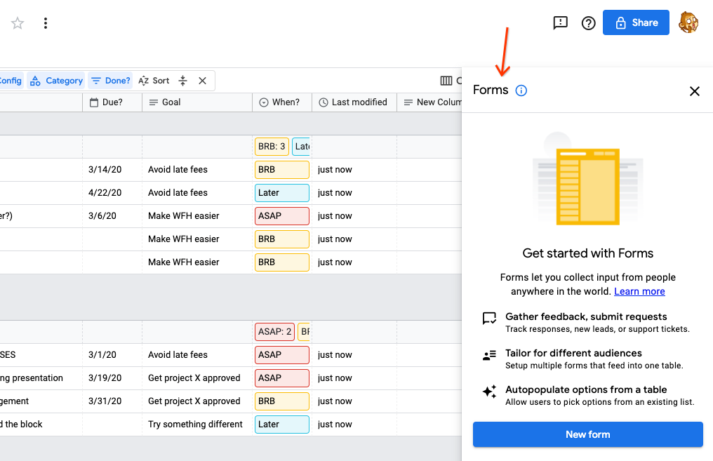 Table Creator & Editor