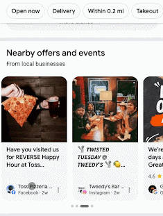 Feature your latest offers