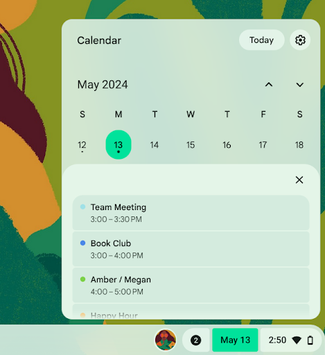 multi calendar