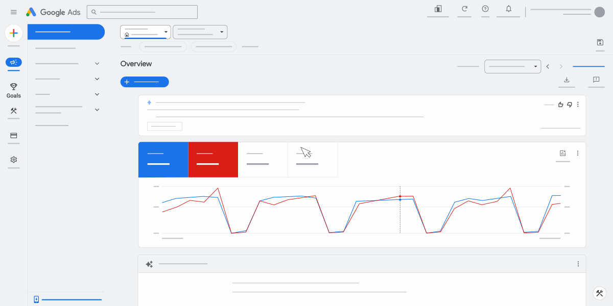 An animated GIF demonstrating how to create a new conversion action for your website.