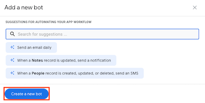 Create a new bot