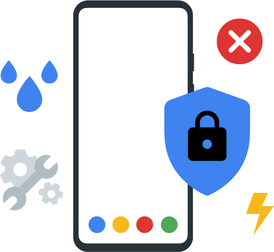 cellphone with lock right side