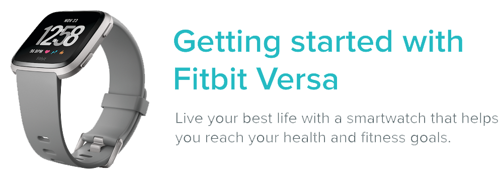 How do I get started with Fitbit Versa 2? - Fitbit Help Center