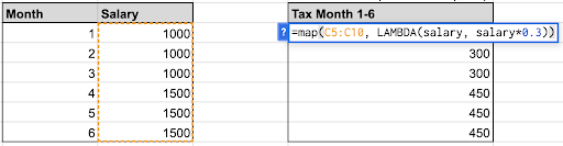 Example of LAMBDA inside a LAMBDA Helper Function (LFH)