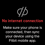 No internet connection screen