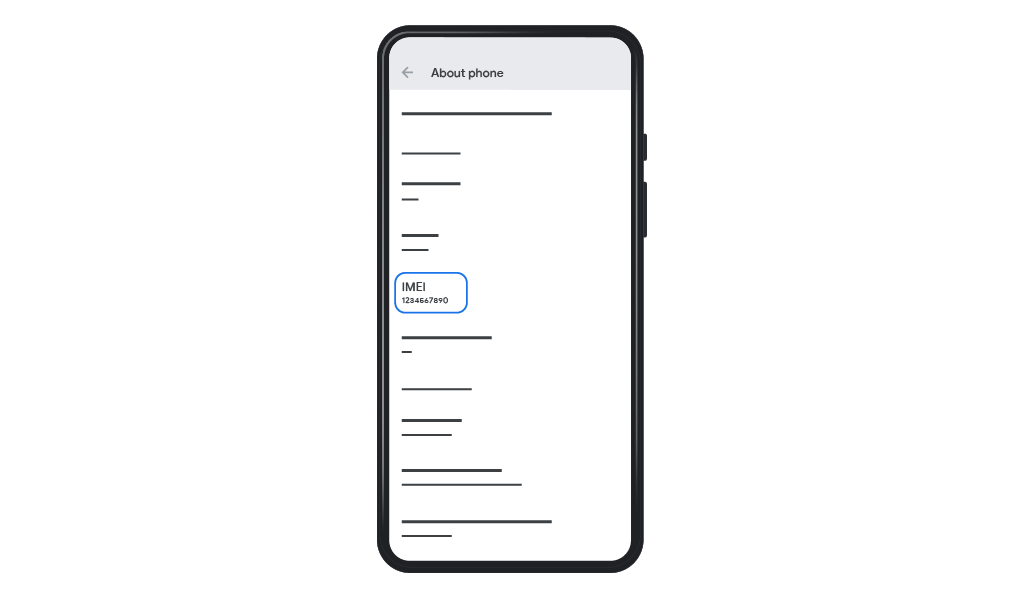 How to locate your device model, serial number, or country of