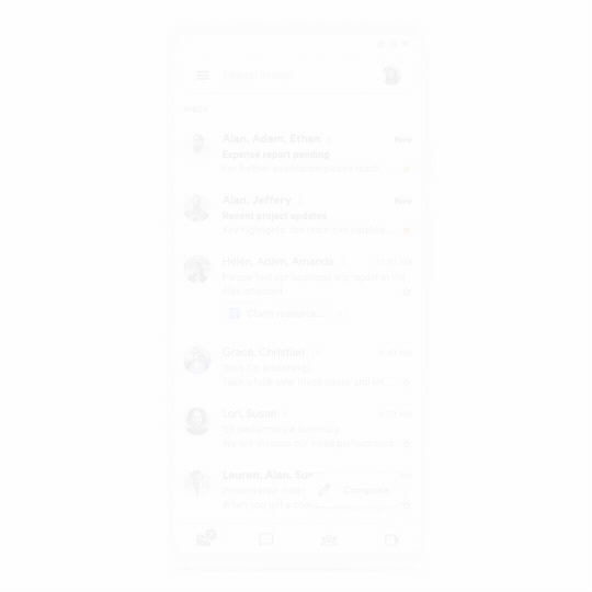 Recover deleted messages from trash